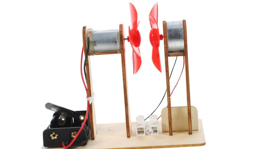Educational DIY Science Kit, Wind Generation Kit, Wind Power, Physics Educational Kit