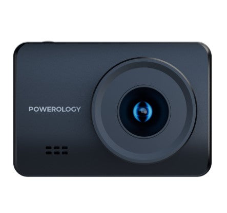 Powerology Dash Camera Full HD 1080P, Black
