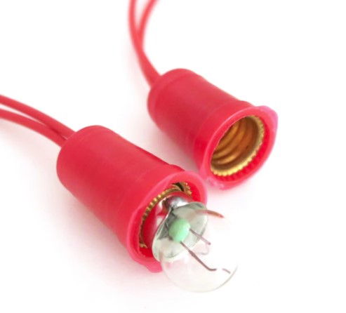 Bulb Holder, E10, Lamp Holder with Wires