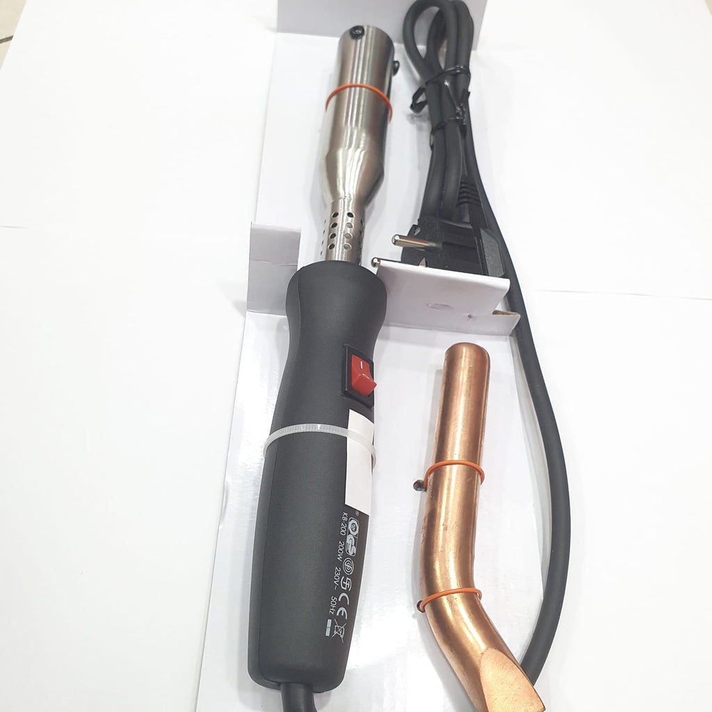 Soldering Iron with htg element, 200W,  230V