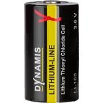 Cylindrical Lithium Battery, 3.6V, 19Ah, Size: D, Non-Rechargeable