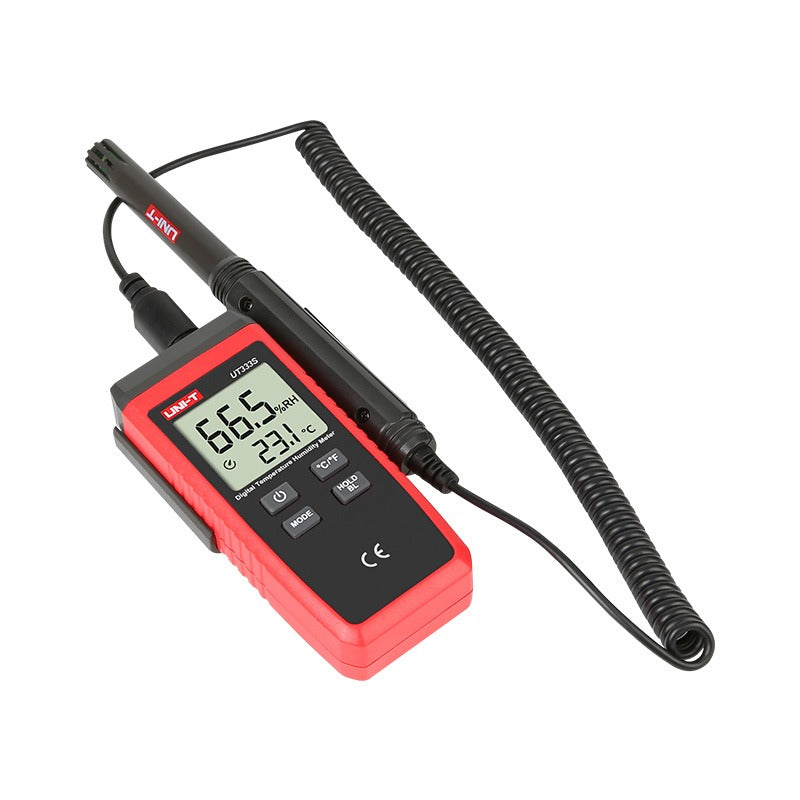 Humidity and Temperature Meter, -10 to 60°C, 0 to 100% RH