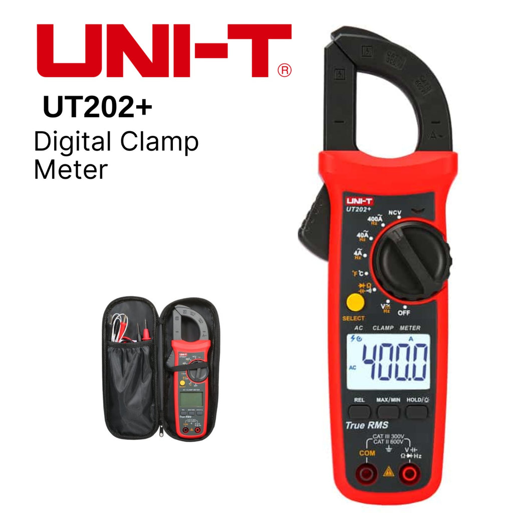 Digital Clamp Multimeter 600V, DC/AC, 400A