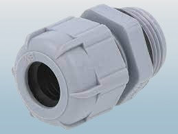 Cable Gland, M25, IP68, Polyamide, Grey