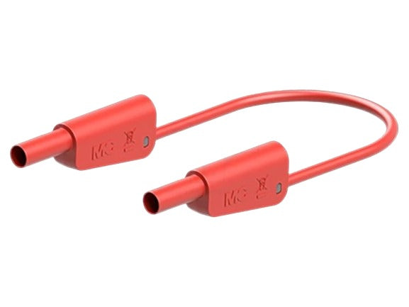 Test Lead, 32A, Banana Plug 4mm, Length: 2 meters, Red