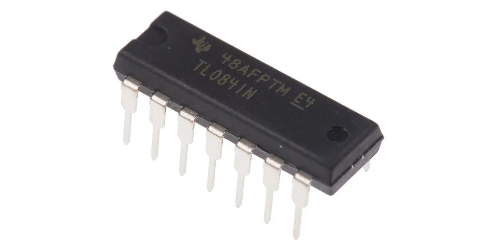 TL084 Operational Amplifier IC, DIP14 Pins