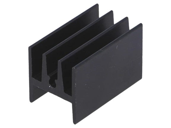 Heatsink, Black, 25x15x17mm