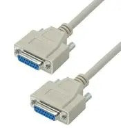 DB9 Female to Female Serial Cable, RS232, 5 meter