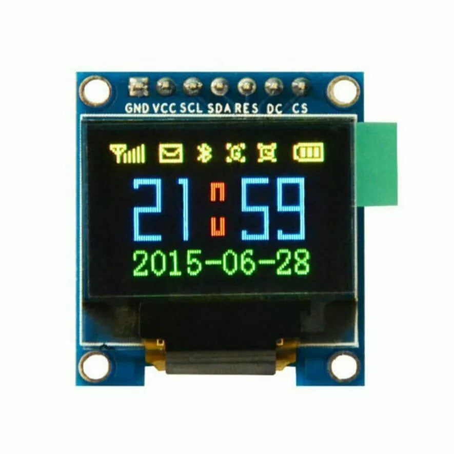 OLED Module, 96x64 Pixels, 3v, 25pins, Yellow, 096Y064A