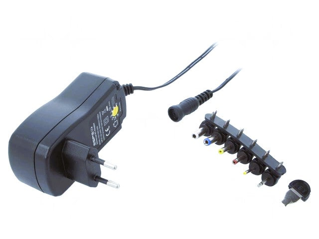 Universal Power Supply, Input: 90 to 260V AC, Output: 3/4.5/5/6/7.5/9/12V, 2.25A