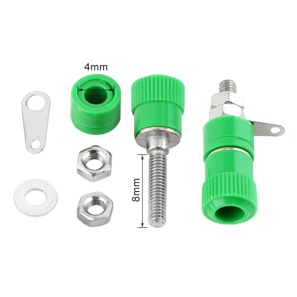Banana Plug Female 4mm Green (Price per 1pcs)