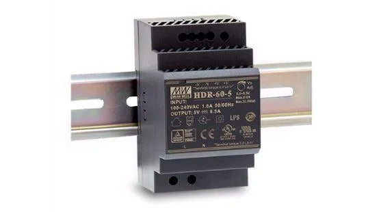 Power Supply for DIN rail, 2.5A, 60W, 24VDC