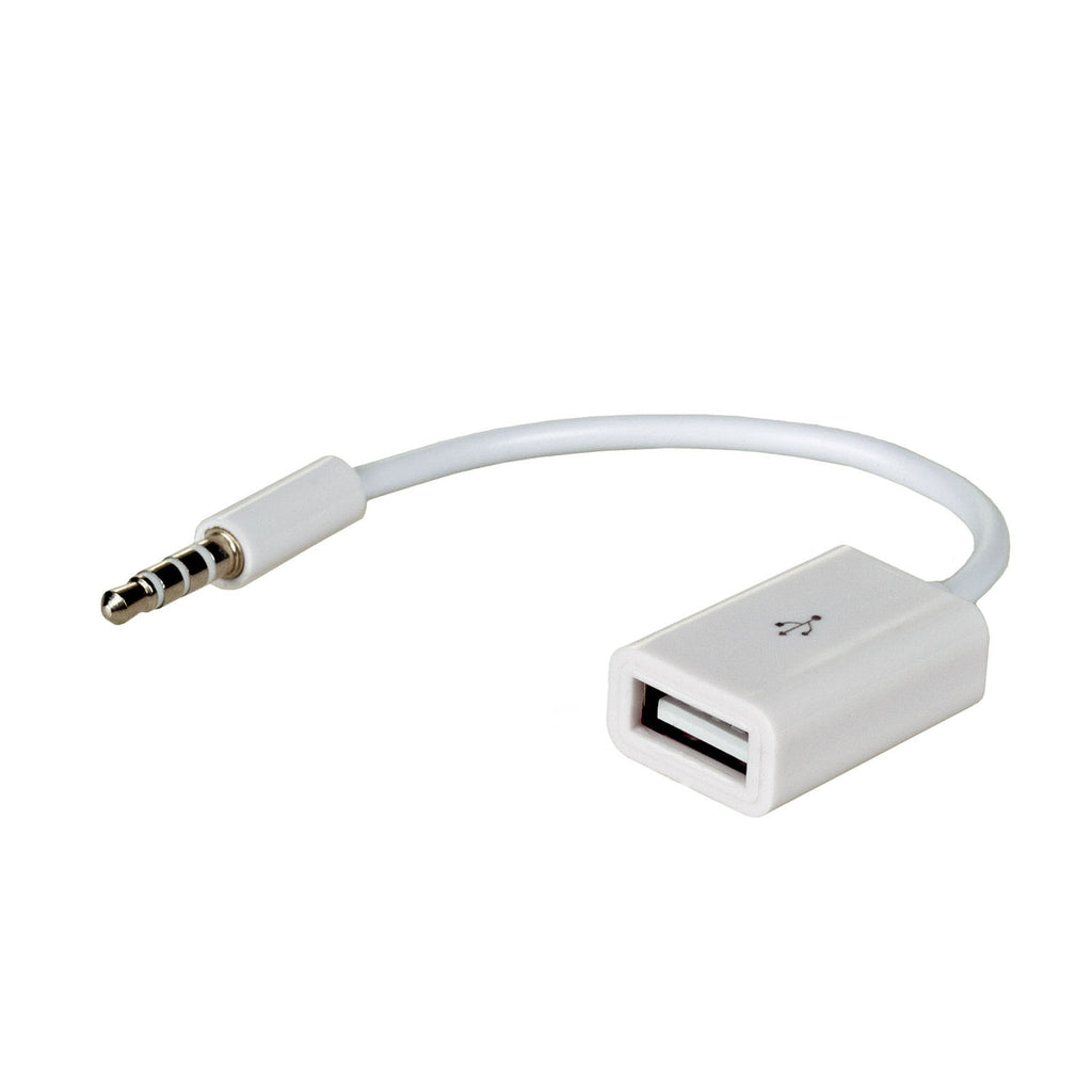 Adapter Jack 3.5mm 4pin Plug to USB A Socket