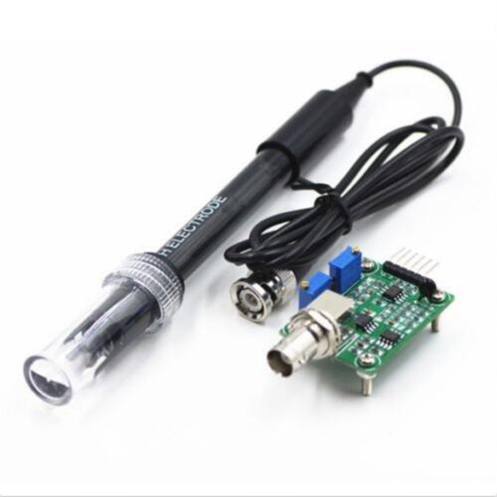 Analog pH Sensor, Liquid PH Value Detection Kit, BNC PH Electrode Probe For Arduino
