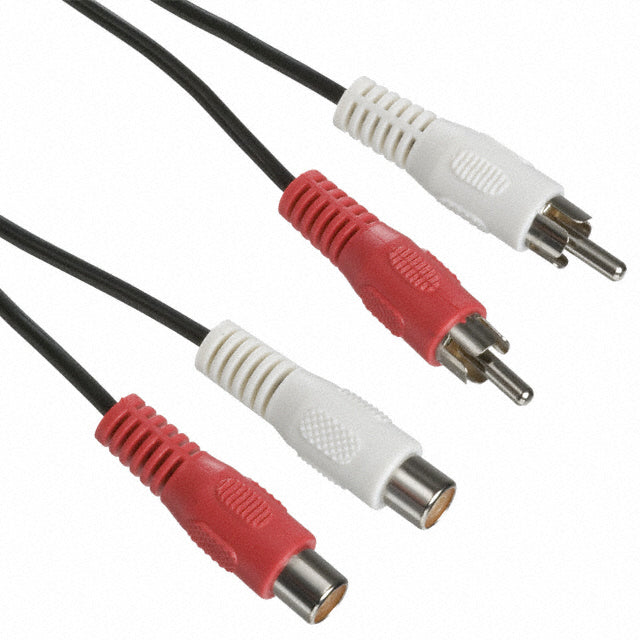 Cable Audio/Video, Cable Stereo Phono, 2x RCA Plug To 2x RCA Plug, 2.5 meter