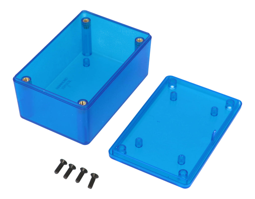 General Purpose Enclosure Box, 85x55x35mm, IP54, Blue, ABS