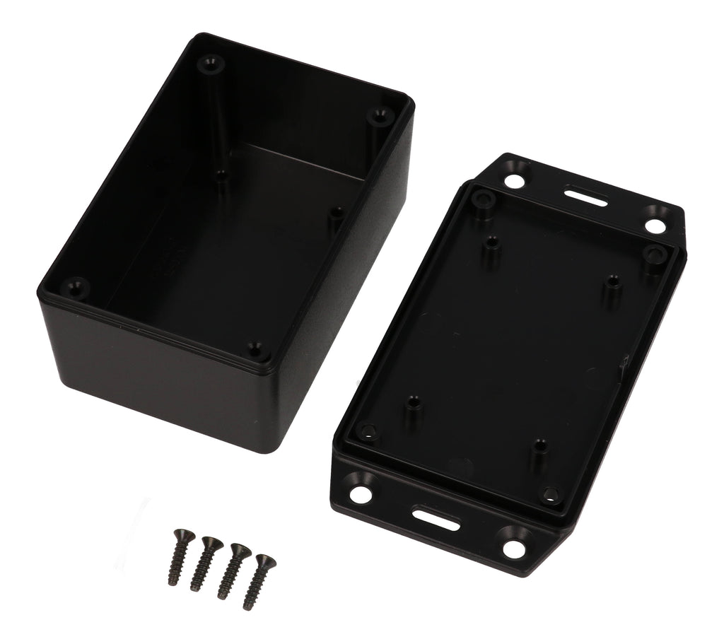 General Purpose Enclosure Box, 85x55x35mm, IP54, Black, ABS