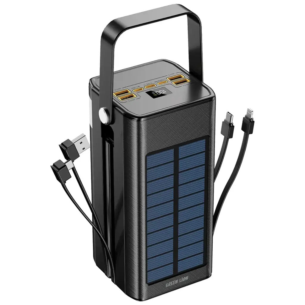 Green Lion Solar X Power Bank 80000mAh -Black