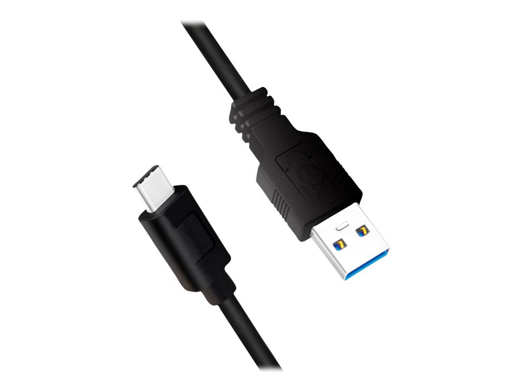 USB Cable 3.2v, Fast Charging, USB A Plug, USB C Plug, 1.5 meter, Black, 5Gbps, 15W, 3A, 5V