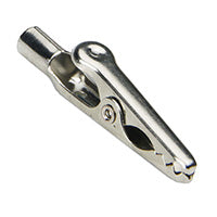 Test Clips, Miniature Alligator with Barrel, Connector, 5A