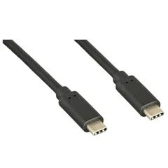 USB Cable, USB 3.2, USB C Plug both sides, 1 meters, 5Gbps, 60W