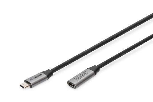 USB Cable USB 3.0 Male To USB-Type C Female Extension Cable, 1 meter, 5Gbps, 60W, 3A, 4K, UHD 2160p
