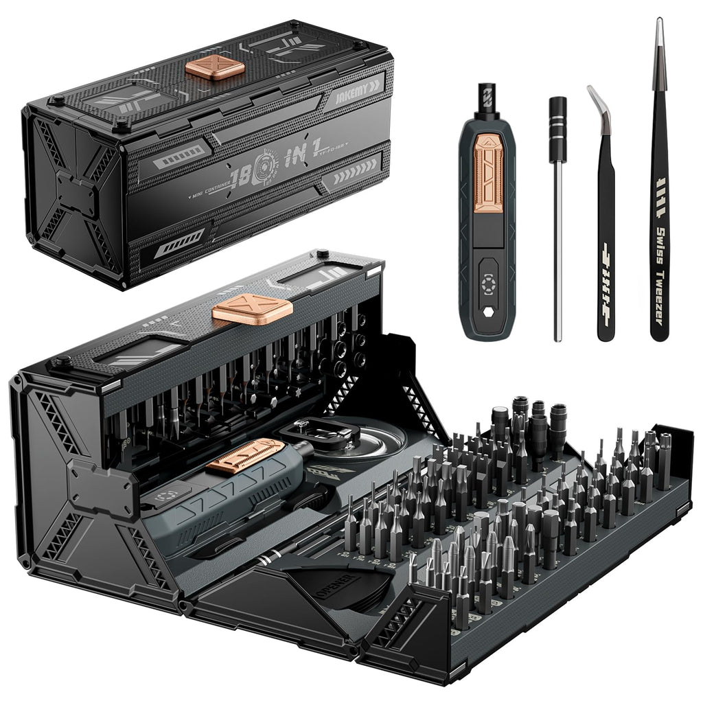 Screwdriver Set, 180 in 1, Home Magnetic Professional Repair Tool