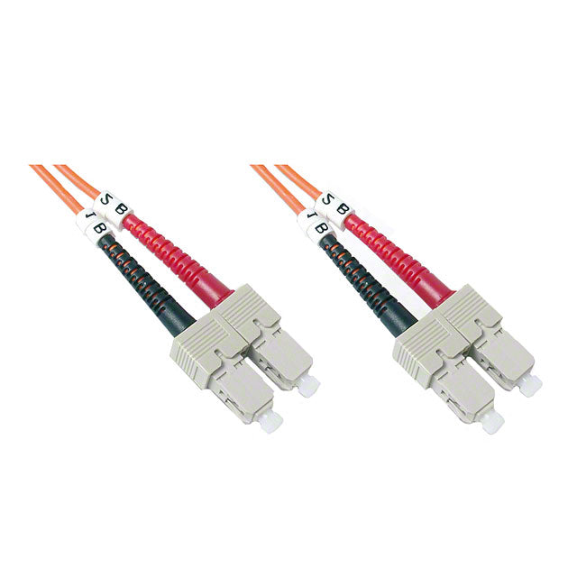 Fiber Optic Cable, SC to SC, 1 meter, Duplex