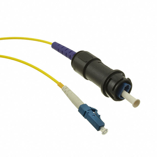 Cable Fiber Optic, Toslink Cable, Flex inline to LC Fiber Connector, LC to LC, 5 meter, Brand: Bulgin