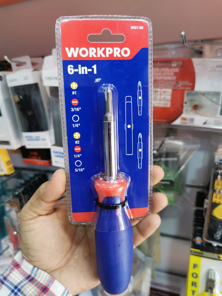 Screwdriver 6 in 1