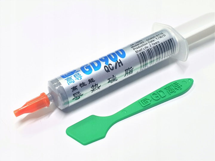 Thermal Conductivity Grease Paste Silicone Heat Sink Compound for CPU, GD900, 7g, Gray