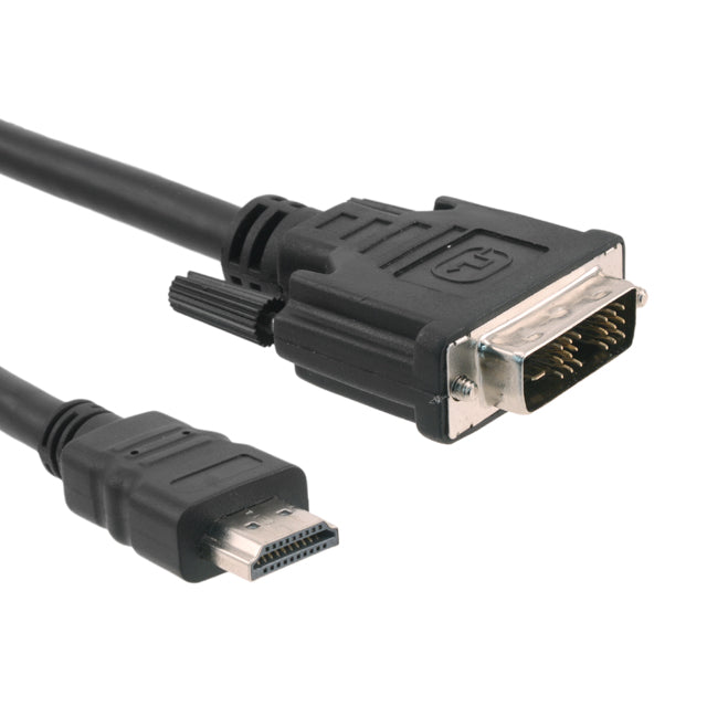 Cable HDMI to DVI-D, 30AWG, 2 meter