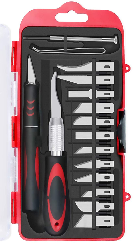 Modeller's Knives Set, 18pcs