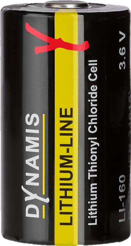 Cylindrical Lithium Battery, 3.6V, 6.5Ah, Size: C, Non-Rechargeable