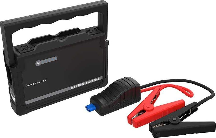 Jump Start Multi-Port Power Bank 25000mAh 1000A Powerology- Black