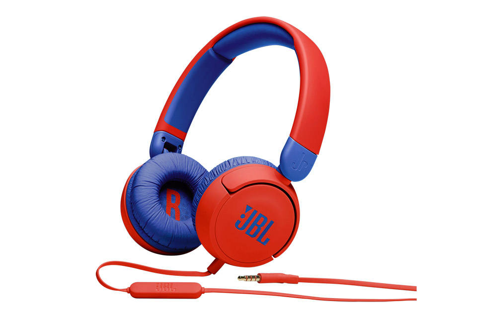 JBL JR310 Kids On-Ear Headphones - Red