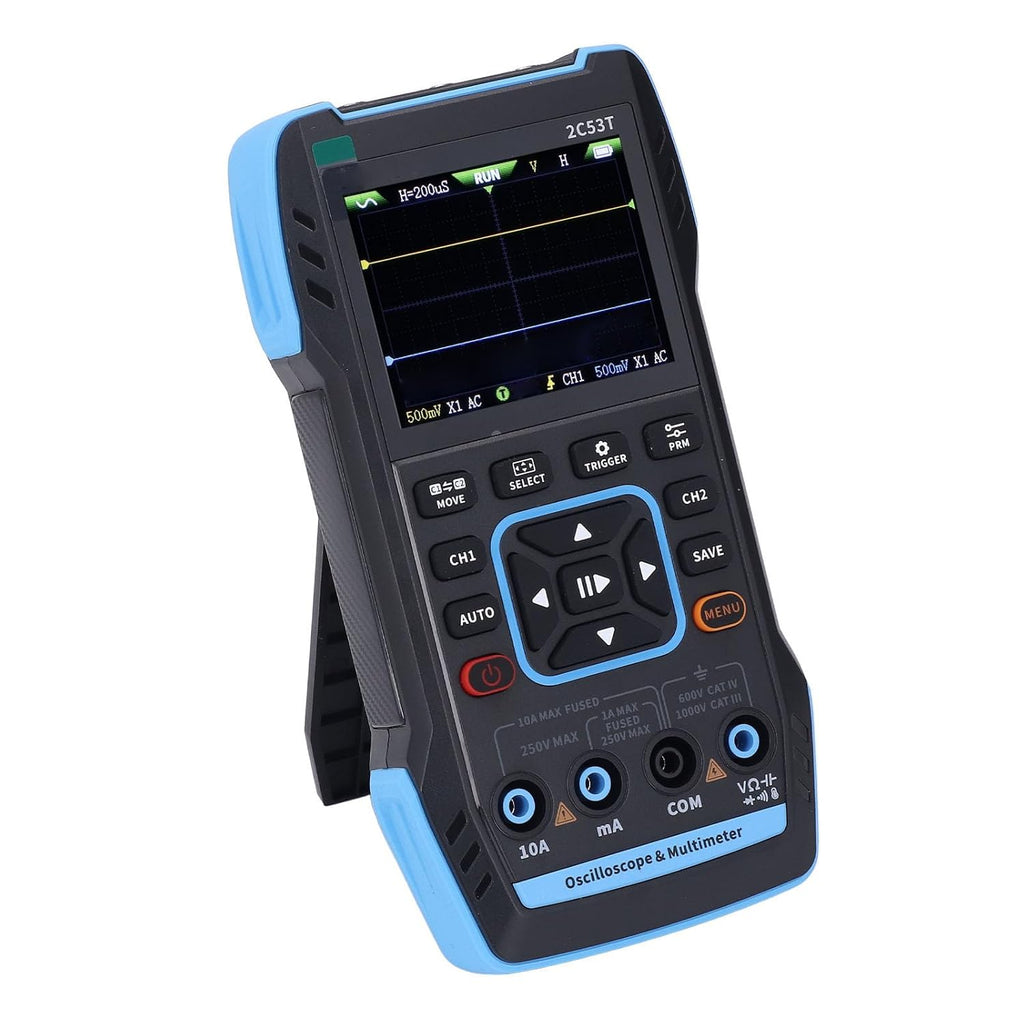 Oscilloscope, 50MHz, 3 in 1, Multimeter, Signal Generator Bandwidth 250MS