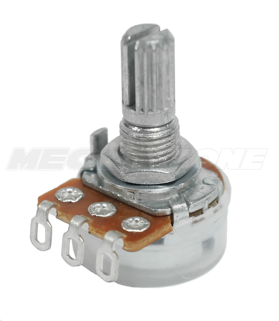 1K Ohm Potentiometer, with Solder Lugs