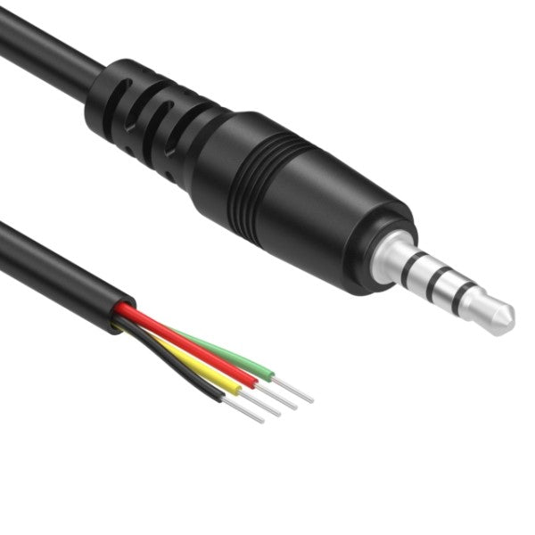 Cable Stereo, 3.5mm Phone Plug To Cable, 1.8 meter