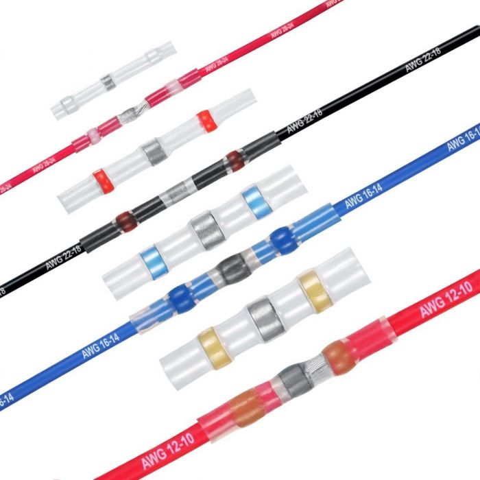 Heat Shrink Butt Terminals Connectors, Waterproof Solder Seal, Heatshrink, Wire Protector, (Price per 1ps)
