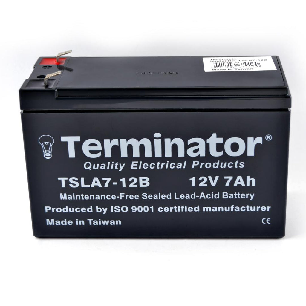 Rechargeable Lead Acid Battery, SMF Battery, 12V,7Ah, terminator