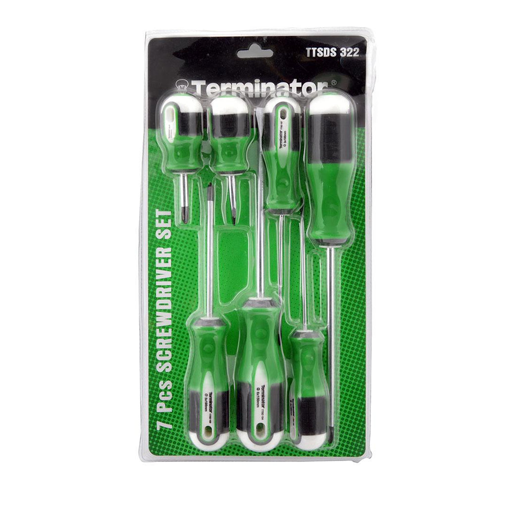 Screw Driver Set 7 Pcs, Terminator