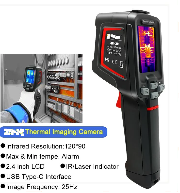 Infrared Thermal Camera Thermometer 2.4 inch LCD Screen