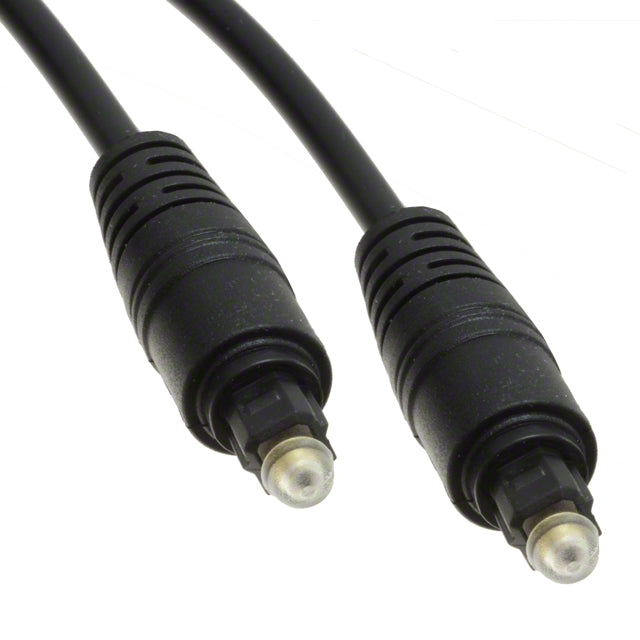 Cable Assembly Patch Cable, Cable Fiber Optic, Toslink Male to Toslink Male, 1.5 meter