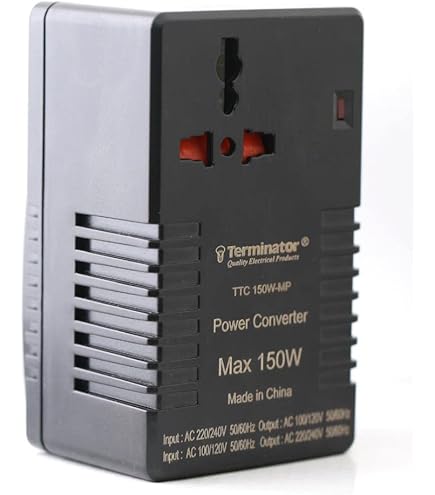 Voltage Converter, 230V AC to 120V AC, 80W, Terminator