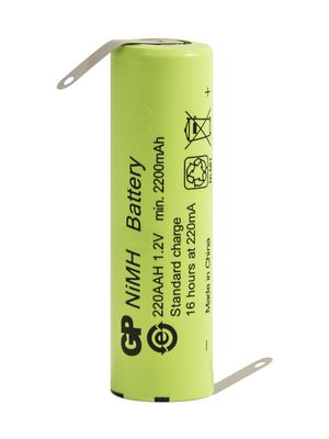 Rechargeable Battery NiMH AA 1.2V 2200mAh GP