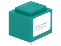 Transformer encapsulated input 230VAC, output 12V 104.1mA, 12V 104.1mA, power 2.5VA