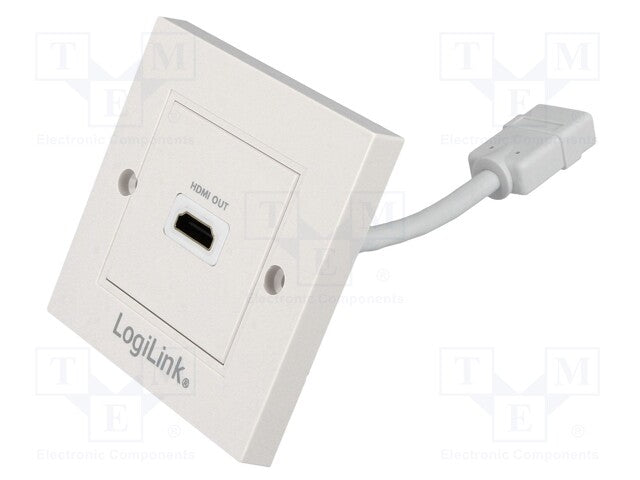 HDMI Wall Socket, 1x Socket