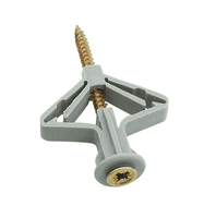 Plastic Expansion Bolt, Gray