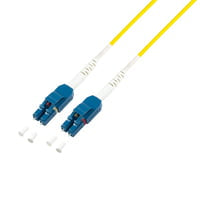 Fiber Optic Patch Cable, 7.5m, LC/UPC, Yellow